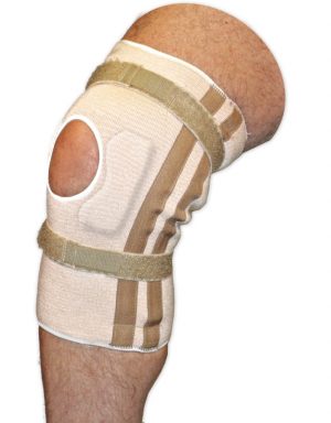 Pull On Knee Brace | Open Patella with Cartilage Pad