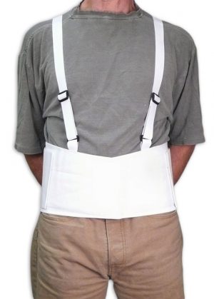 Mesh Lifting Back Brace | 7" Tall | Suspenders