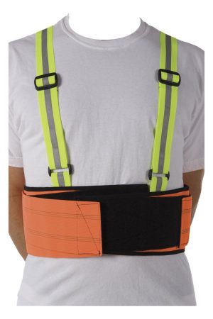 Ergonomics Lifting Belt | 8.5" Tall Economy Back Support | Suspenders