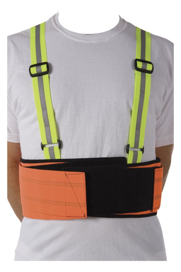 Ergonomics Lifting Belt | 8.5" Tall Economy Back Support | Suspenders