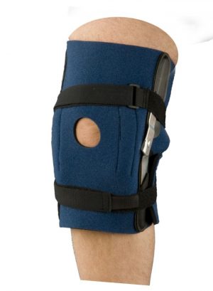 Pull On Knee Brace | 12" Neoprene | Open Patella with Cartilage Pad