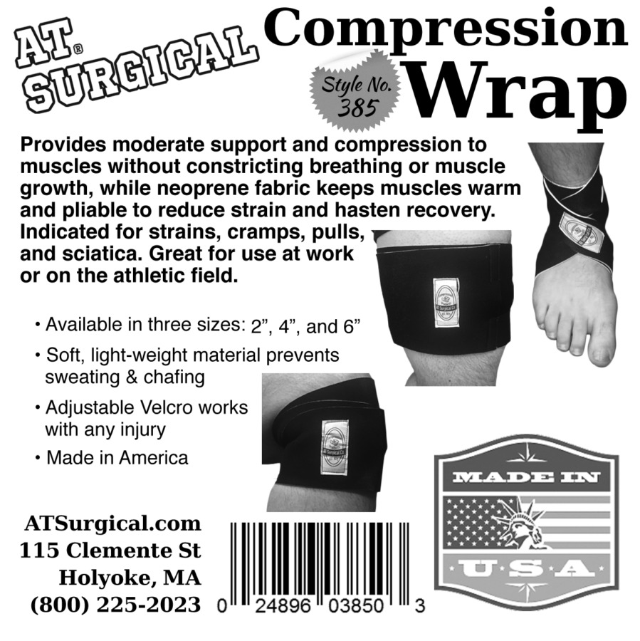 Athletic Injury Compression Wrap